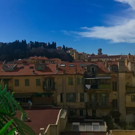 A Terrace Overlooking Old Town Apartamento Niza